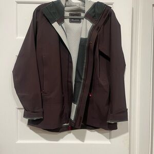 REI Women's Raisin Flash Stretch Rain Jacket